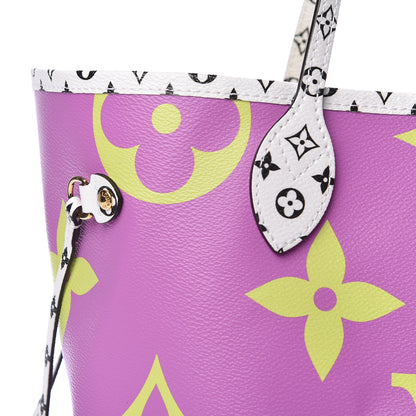 Louis Vuitton Monogram Giant Neverfull MM Pink Lilac 11 of 11