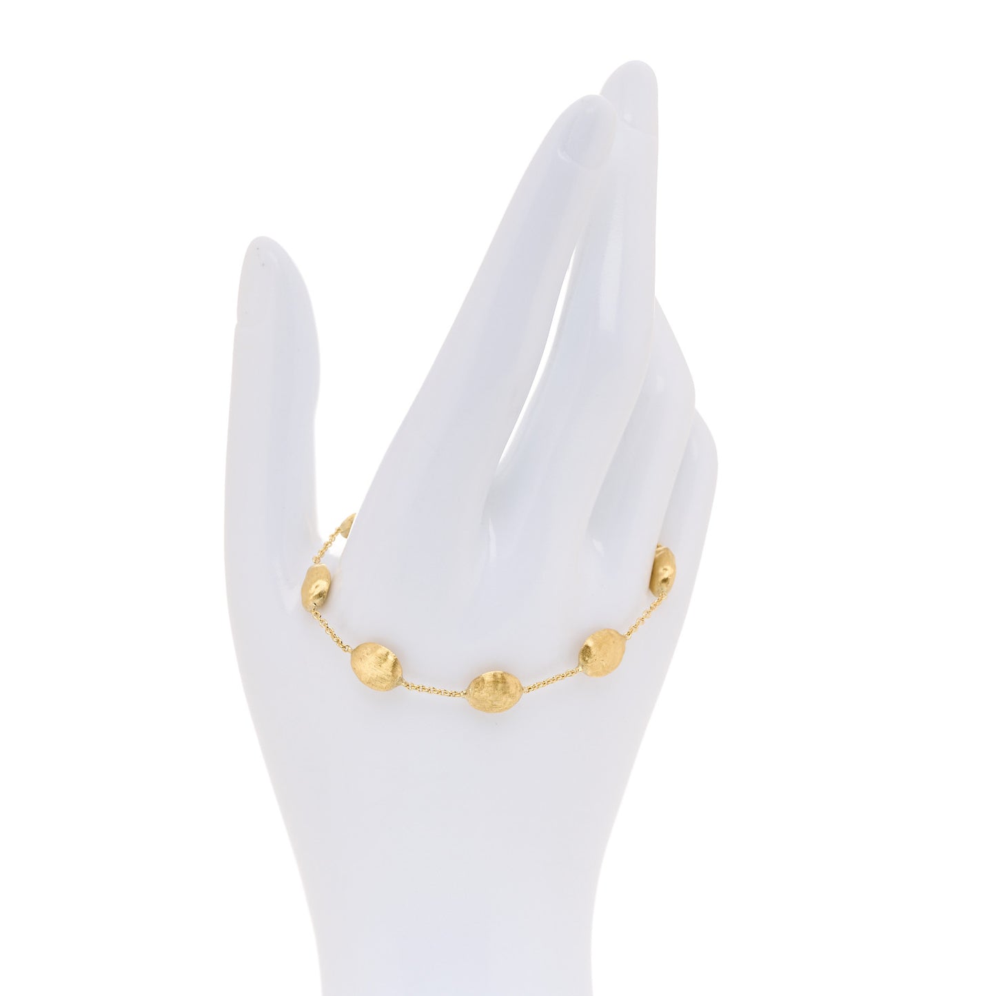 18K Yellow Gold Large Siviglia Bead Bracelet