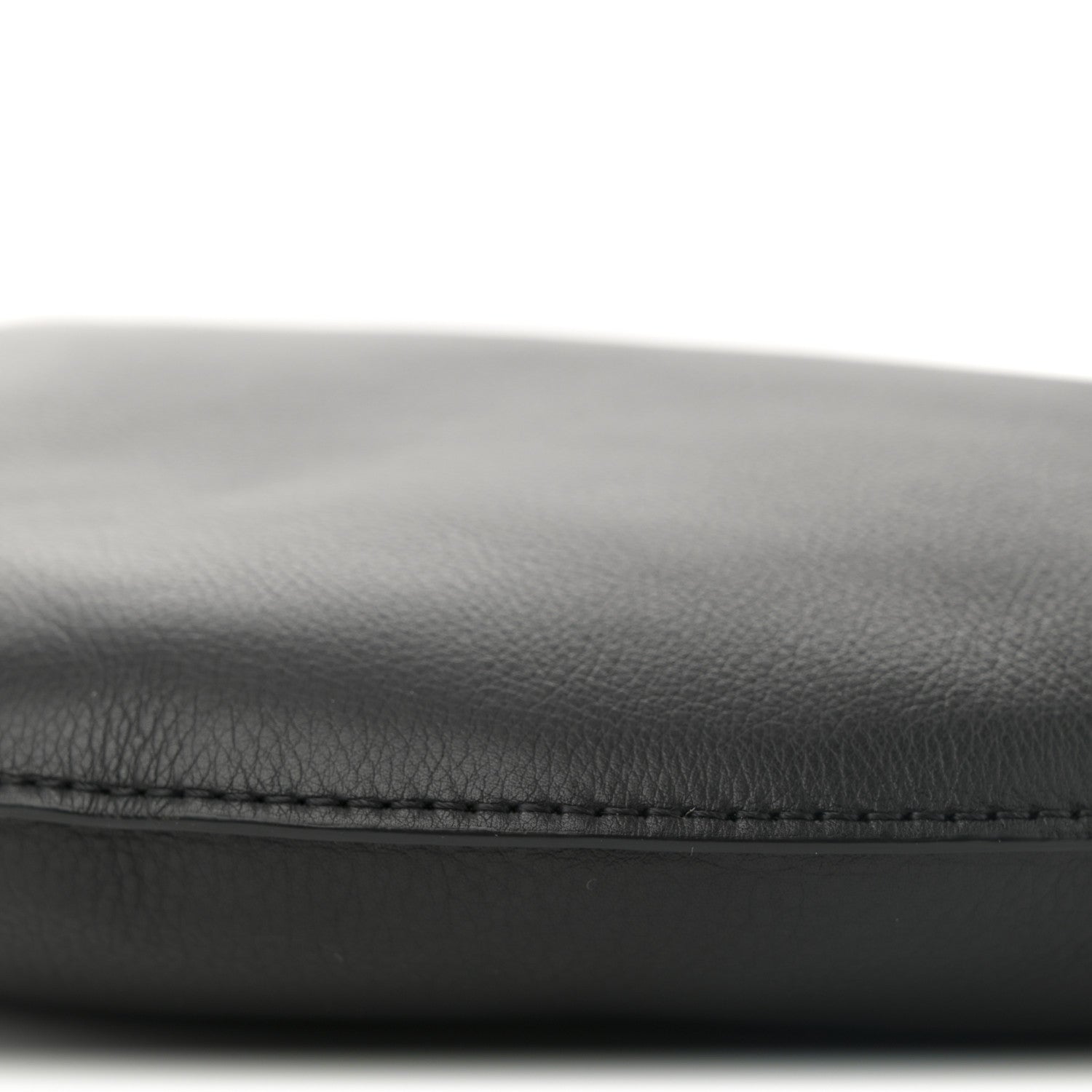 The Row Finely Grained calfskin Calfskin Jouvette Bag Black 9 of 9