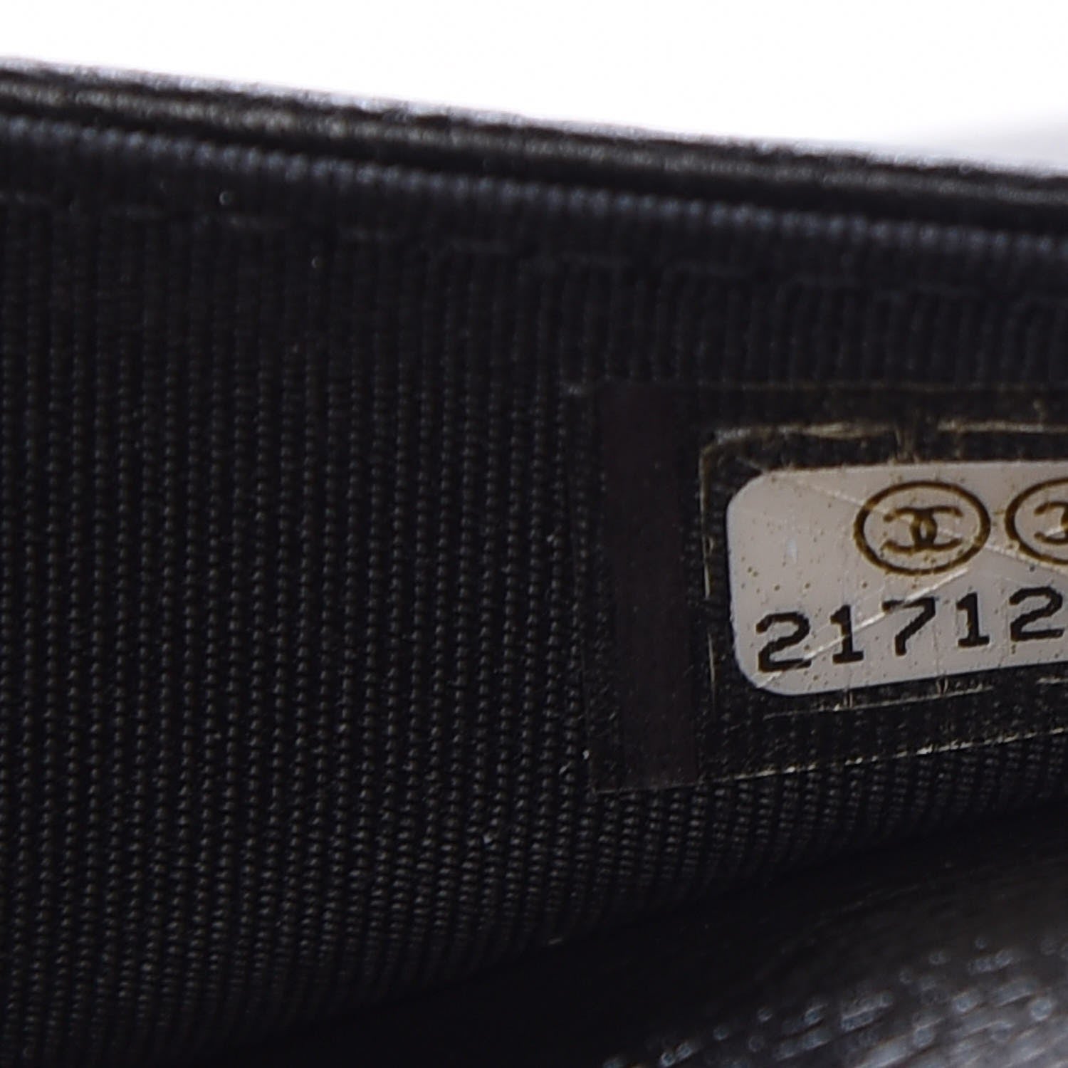 Chanel Goatskin Quilted Diamond CC Wallet On Chain WOC Black 8 of 9