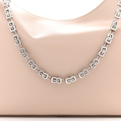 Givenchy Smooth Calfskin Small Moon Cut Out Shoulder Bag Dune 7 of 9