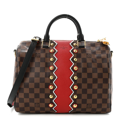 Louis Vuitton Damier Ebene Karakoram Speedy Bandouliere 30 1 of 10