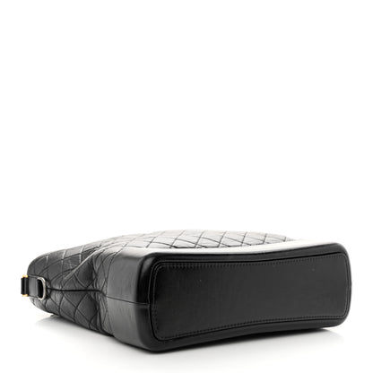 Chanel Aged Calfskin Quilted Maxi Gabrielle Hobo Black 4 of 12