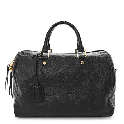 Louis Vuitton Empreinte Speedy Bandouliere 30 Black 1 of 16