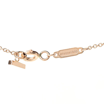 Tiffany 18K Rose Gold Small T Smile Pendant Necklace 4 of 5