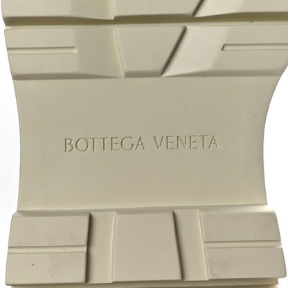 Bottega Veneta Calfskin The Tire Chelsea Boots 38 Sea Salt 6 of 6