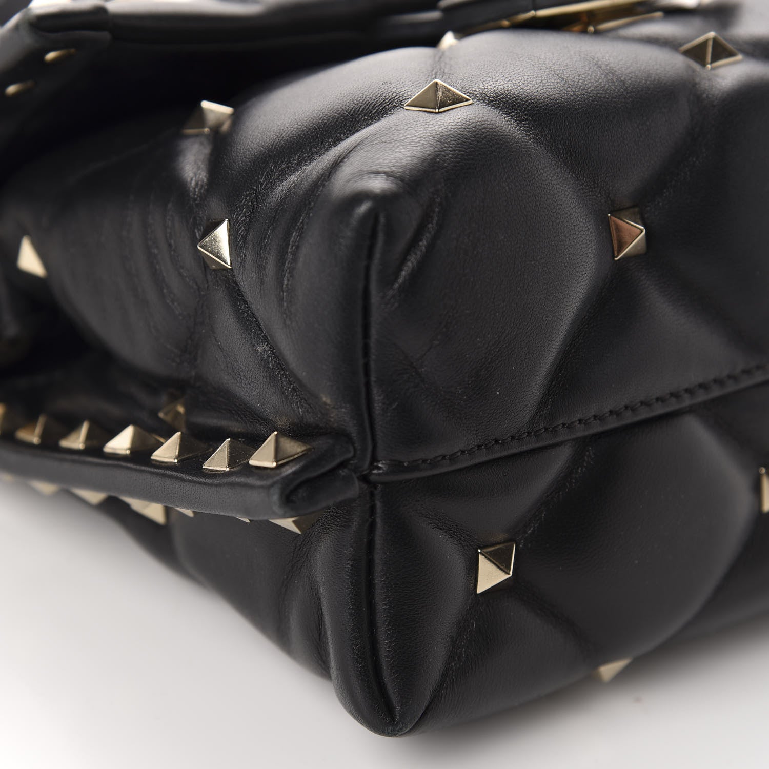 Valentino Garavani Nappa Mini Candystud Top Handle Bag Black 6 of 9