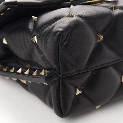 Valentino Garavani Nappa Mini Candystud Top Handle Bag Black 6 of 9