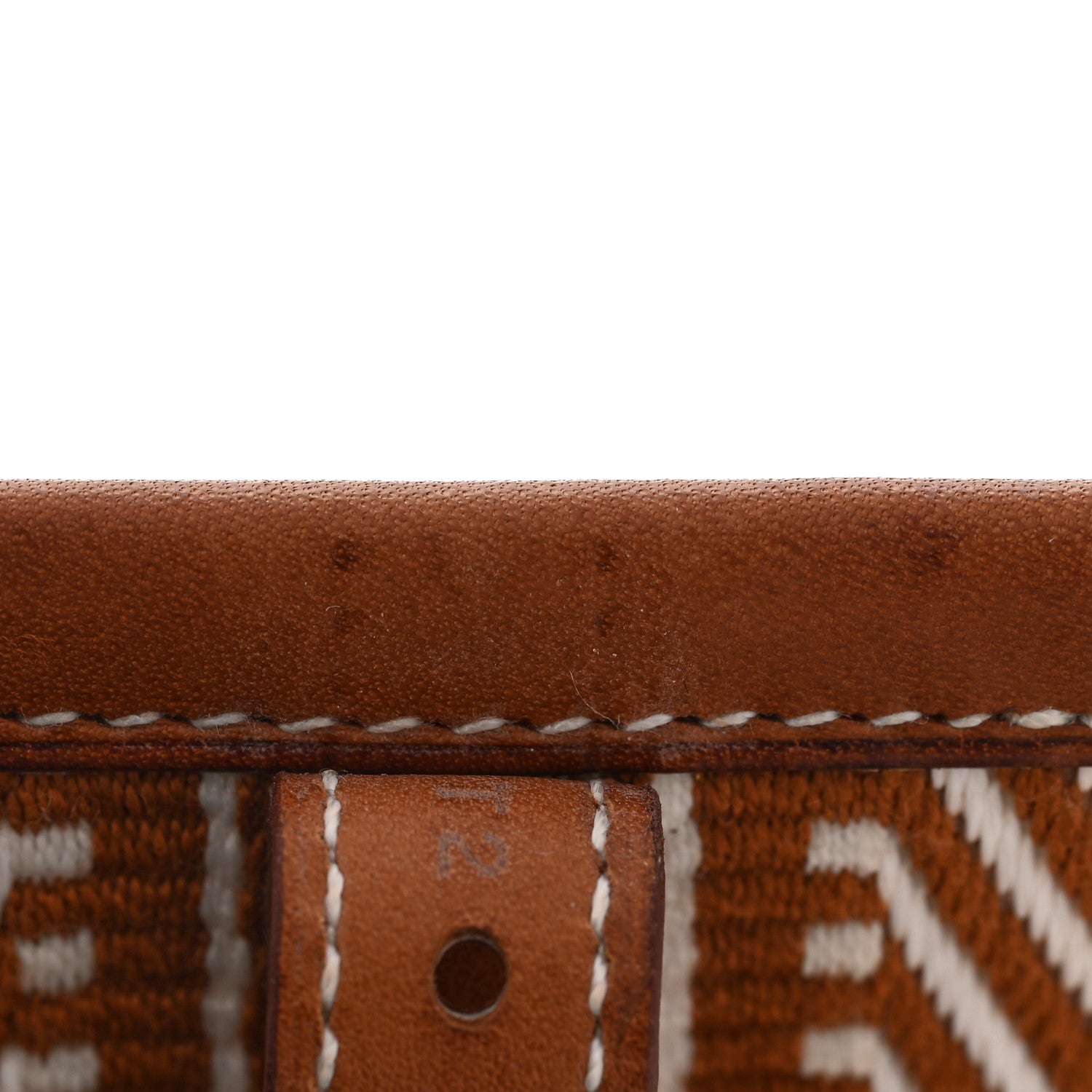 Hermes Toile Sombrero CDC Bracelet T2 Ecru Gold 9 of 10