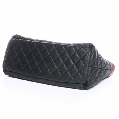 Chanel Lambskin Quilted Medium Coco Cocoon Reversible Tote Black 3 of 12