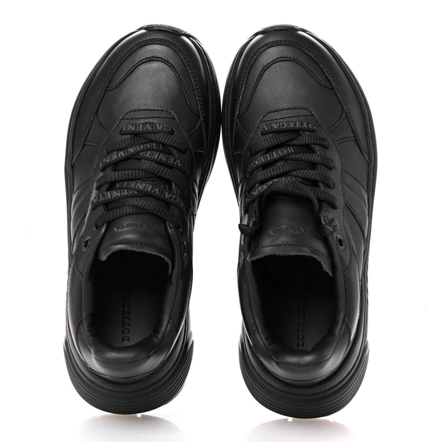 Bottega Veneta Calfskin Womens The Speedster Sneakers 36 Black 2 of 9