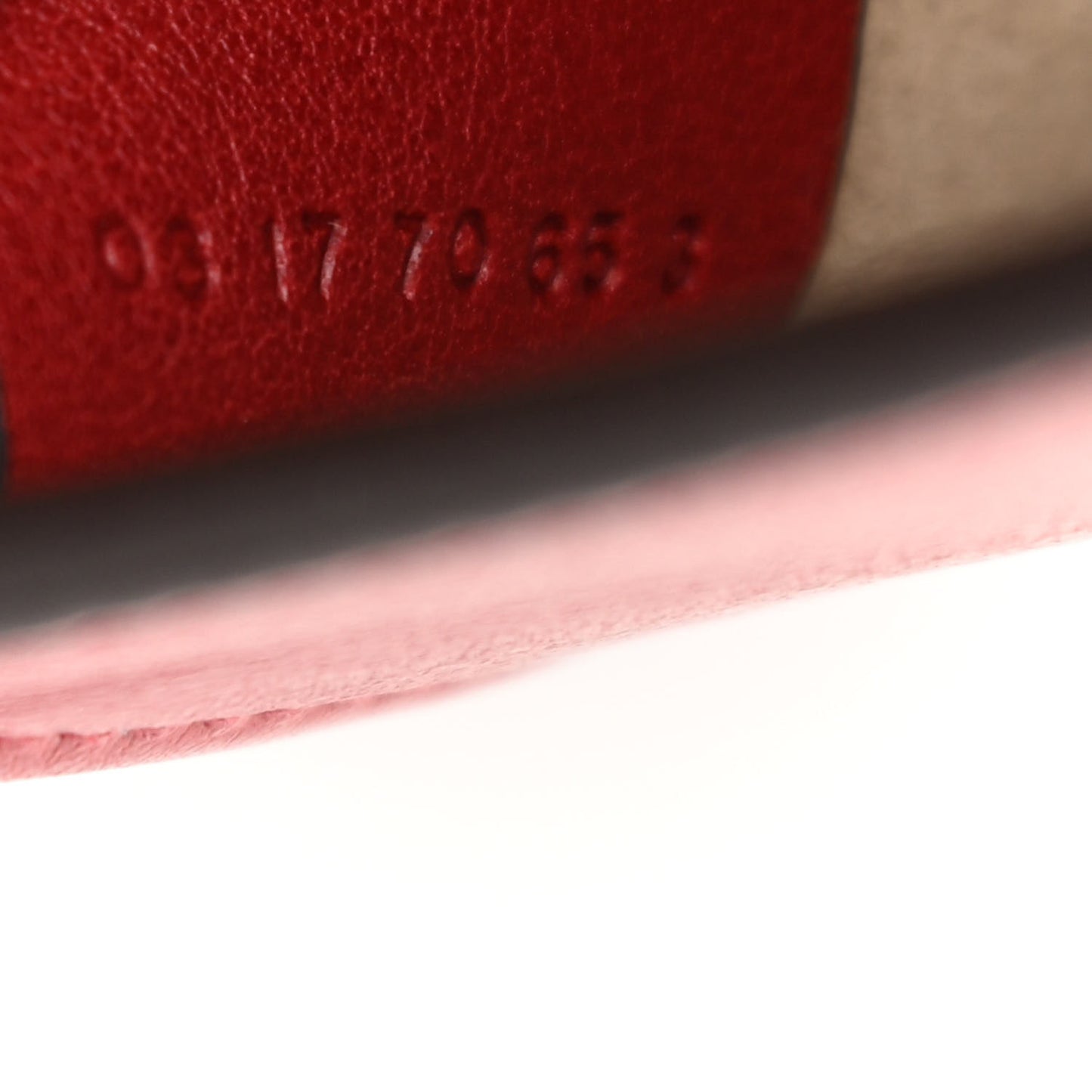 Calfskin Suede Small Nile Bracelet Bag Intense Red