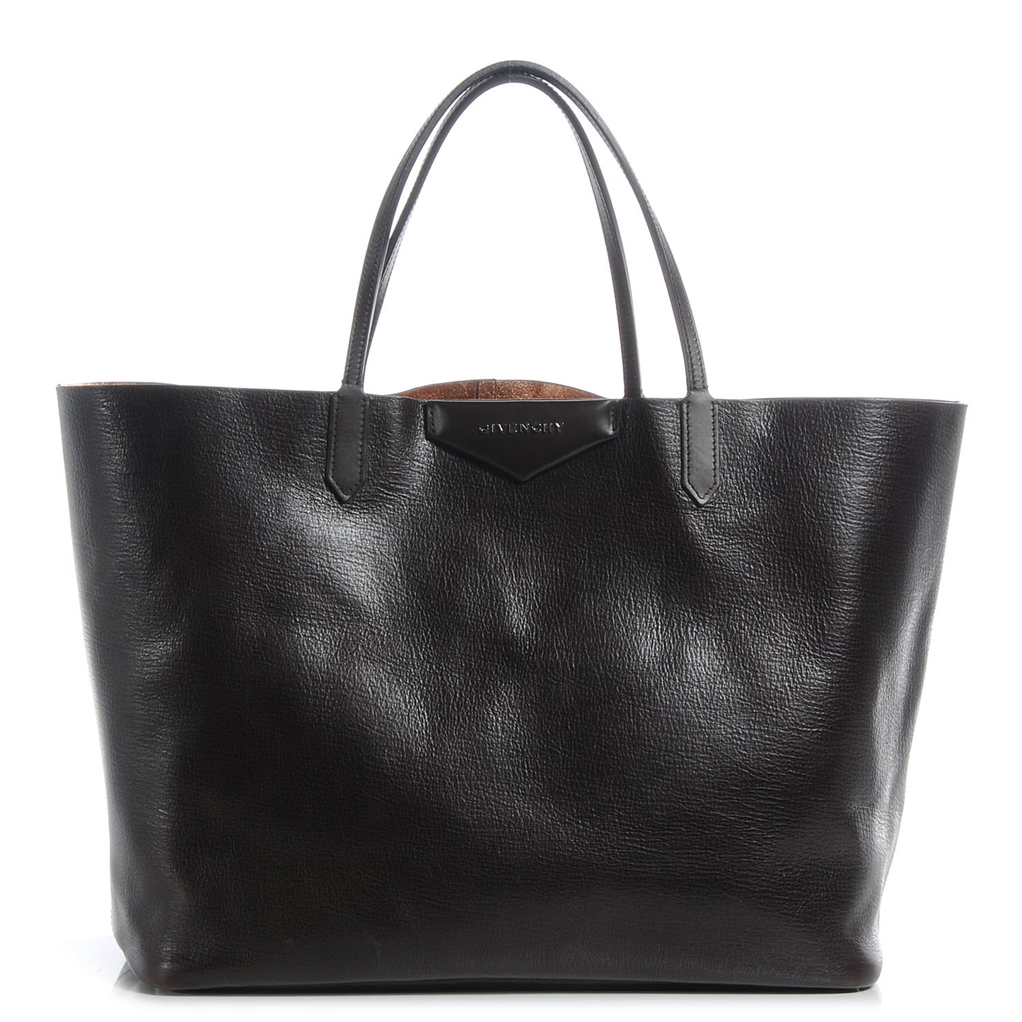 Calfskin Large Antigona Tote Brown