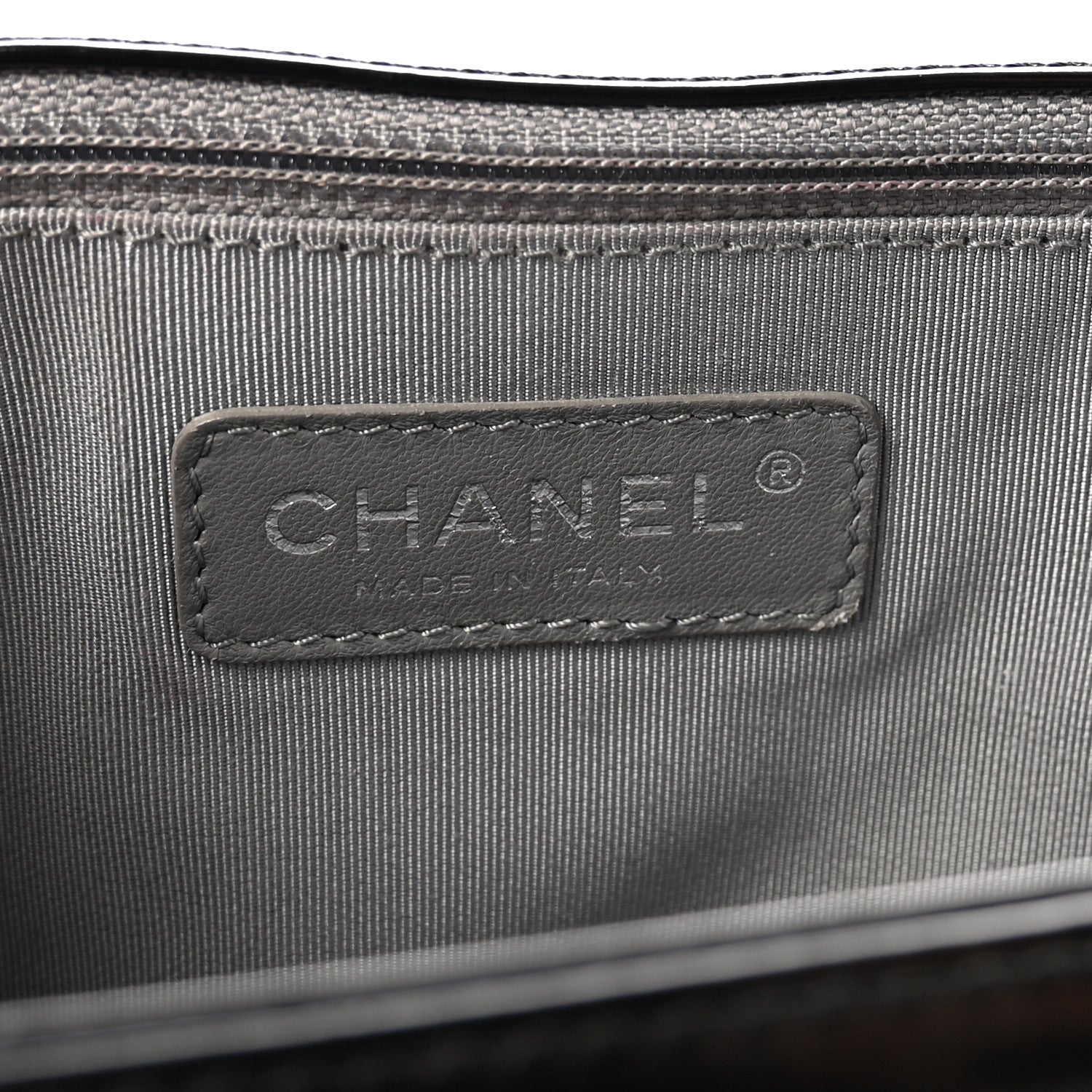Chanel Glazed Calfskin Large Boy Flap Black 6 of 10