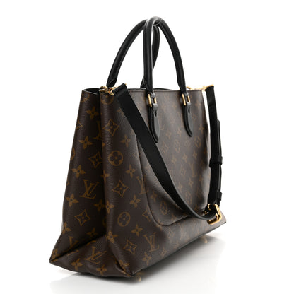 Louis Vuitton Monogram Flower Tote Black 3 of 16