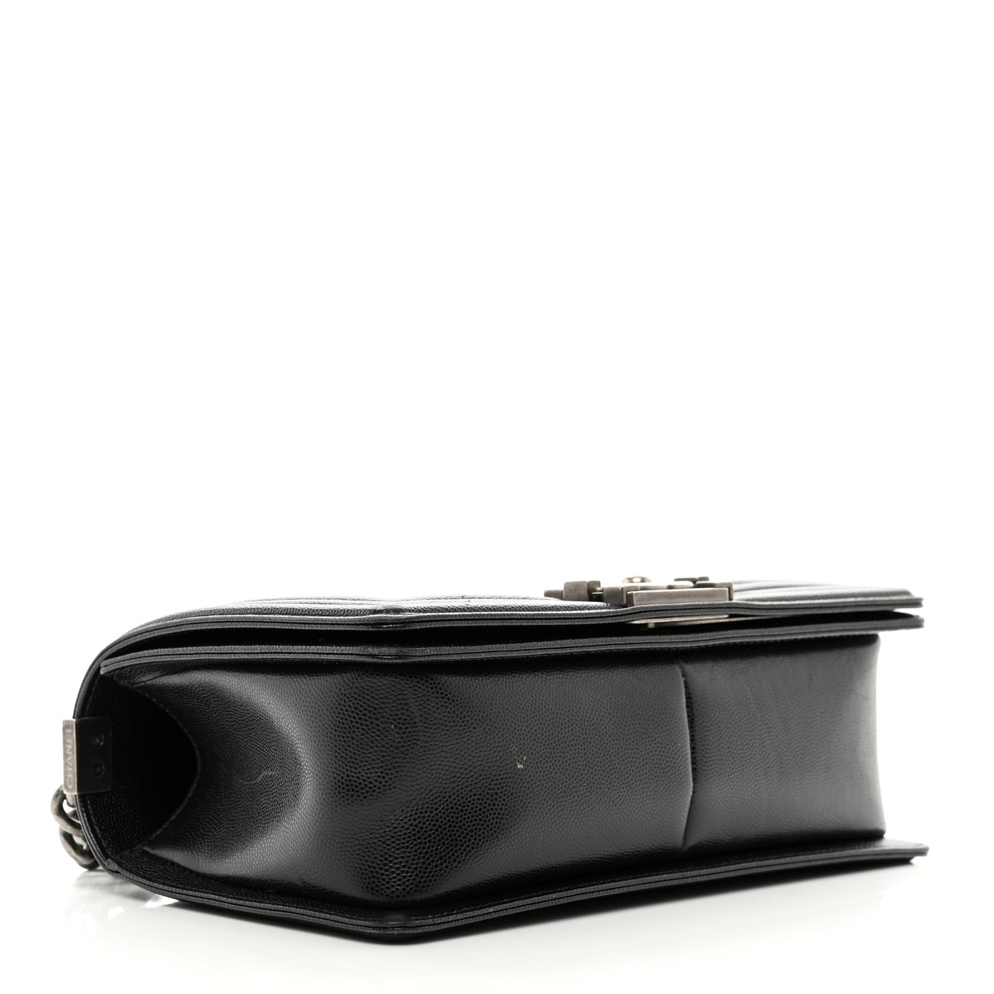 Caviar Quilted Medium Boy Flap Black