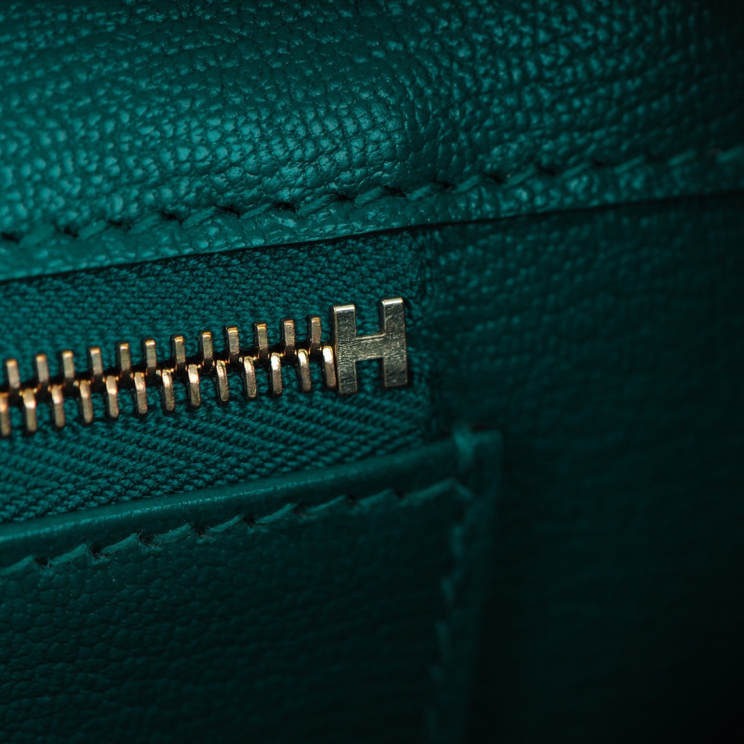 Hermes Togo Birkin 30 Malachite 12 of 23