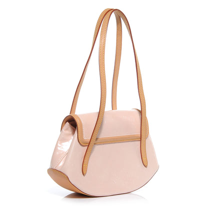 Louis Vuitton Vernis Biscayne Bay PM Marshmallow 3 of 7