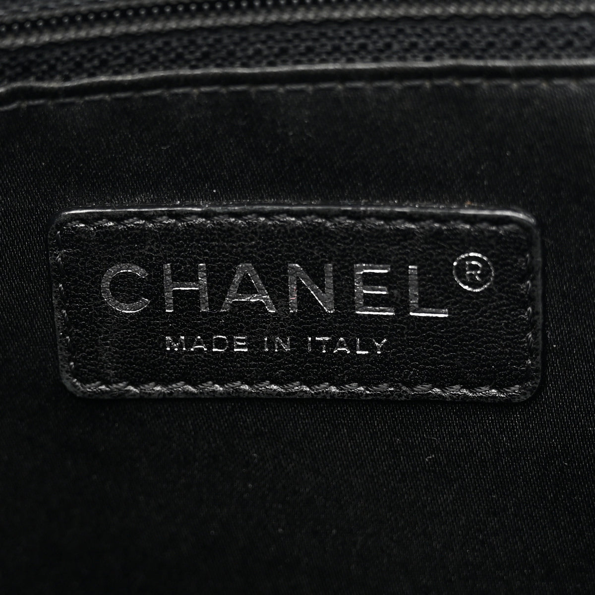 Chanel Caviar Quilted Grand Shopping Tote GST Black 6 of 10
