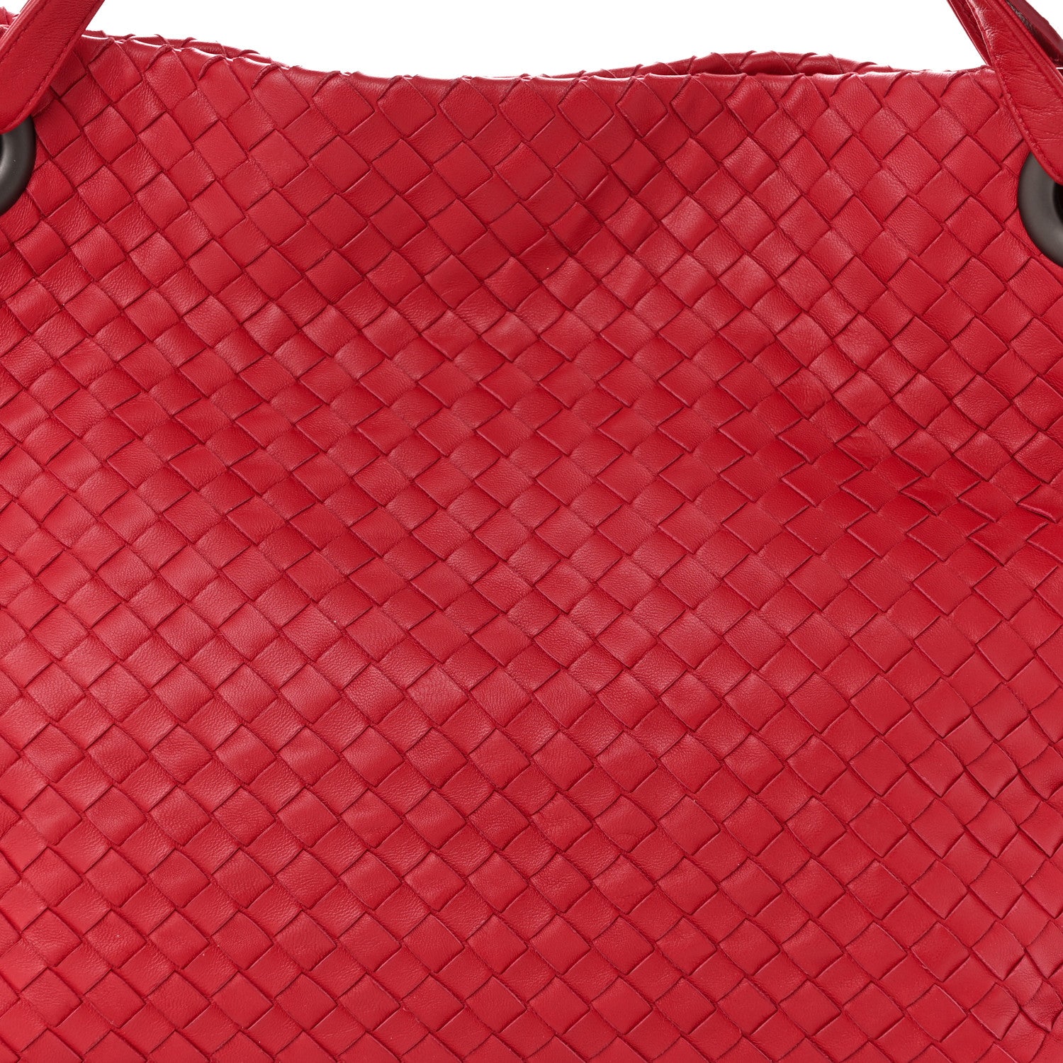 Bottega Veneta Nappa Intrecciato Medium Garda Bag Red 8 of 10