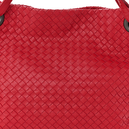 Bottega Veneta Nappa Intrecciato Medium Garda Bag Red 8 of 10