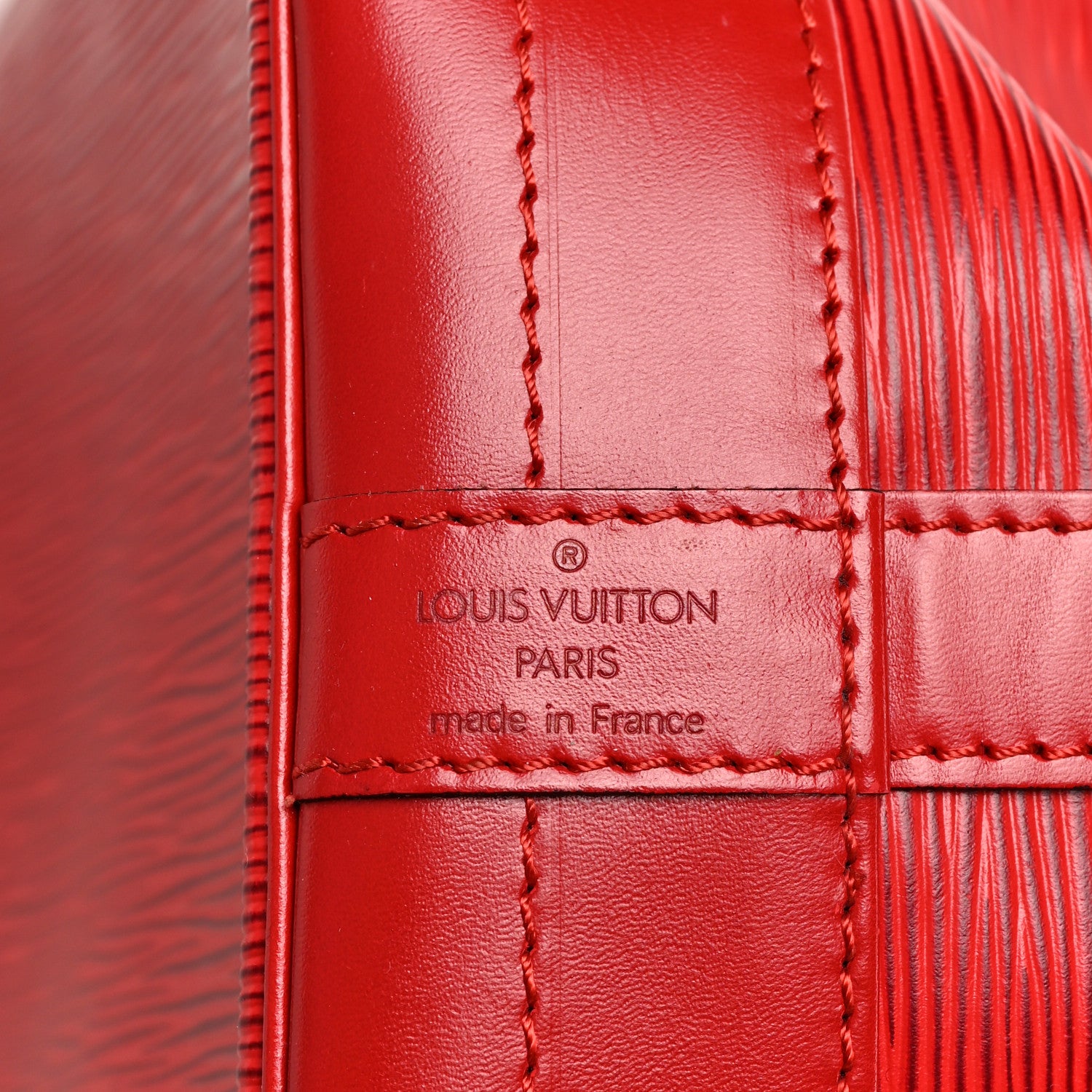 Louis Vuitton Epi Noe Castillan Red 5 of 8