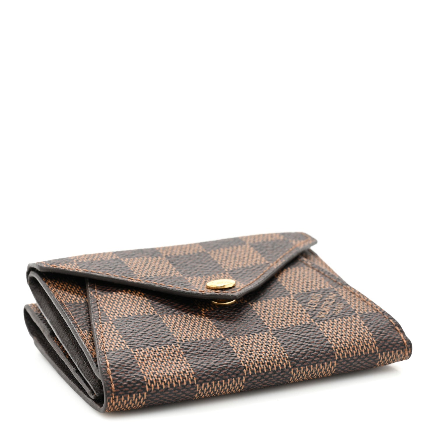Louis Vuitton Damier Ebene Compact Origami Wallet 4 of 12
