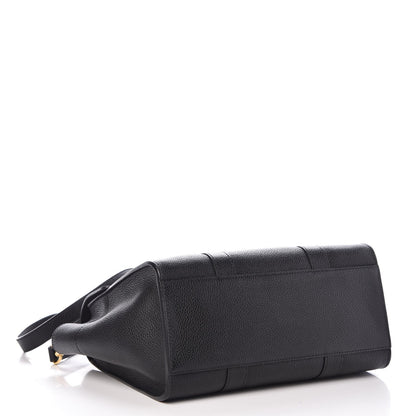 Mulberry Classic Grain Small New Bayswater Black 4 of 6