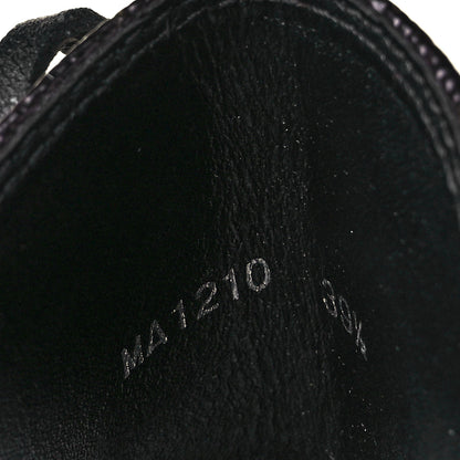 Louis Vuitton Suede Calfskin Monogram Laureate Platform Desert Boots 39.5 Black 7 of 7