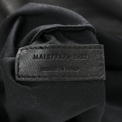 Saint Laurent Lambskin Quilted Small Loulou Puffer Monogram Chain Satchel Concrete 7 of 10