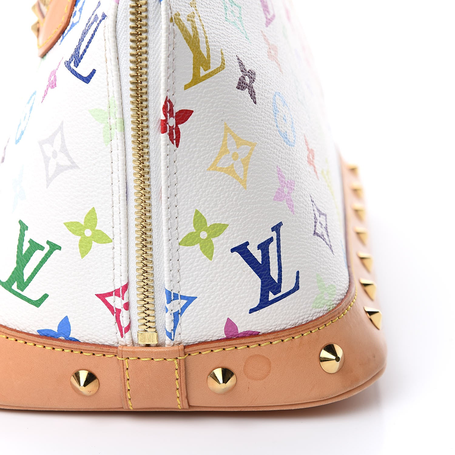 Louis Vuitton Monogram Multicolor Alma White 14 of 15