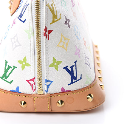 Louis Vuitton Monogram Multicolor Alma White 14 of 15