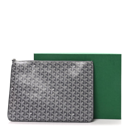 Goyard Goyardine Senat Pochette GM Grey 8 of 8