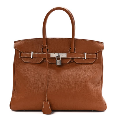 Hermes Togo Birkin 35 Gold 1 of 10