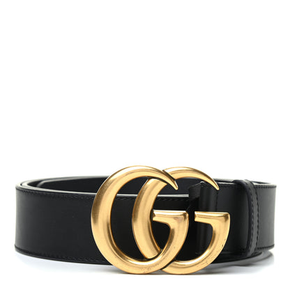 Gucci Calfskin Double G 40mm Belt 115 46 Black 1 of 6