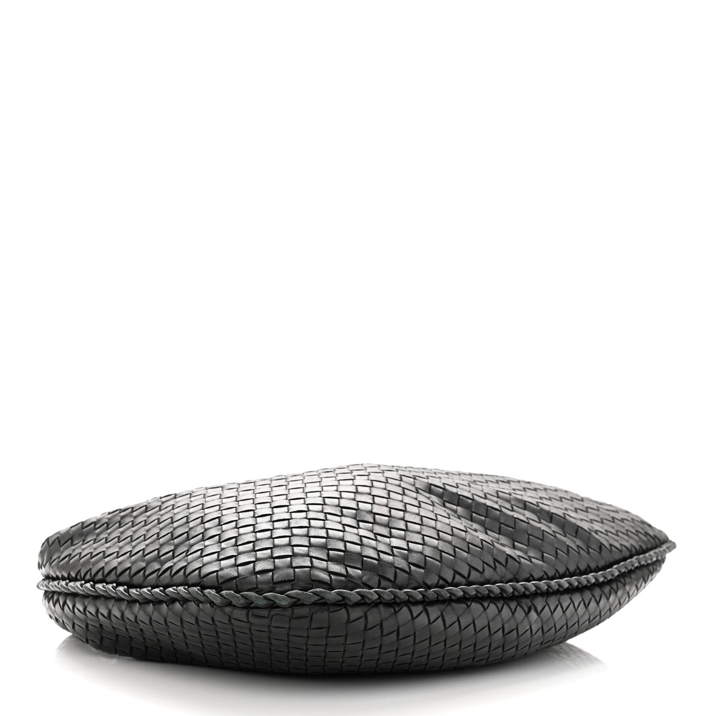 Nappa Intrecciato Large Veneta Hobo Black