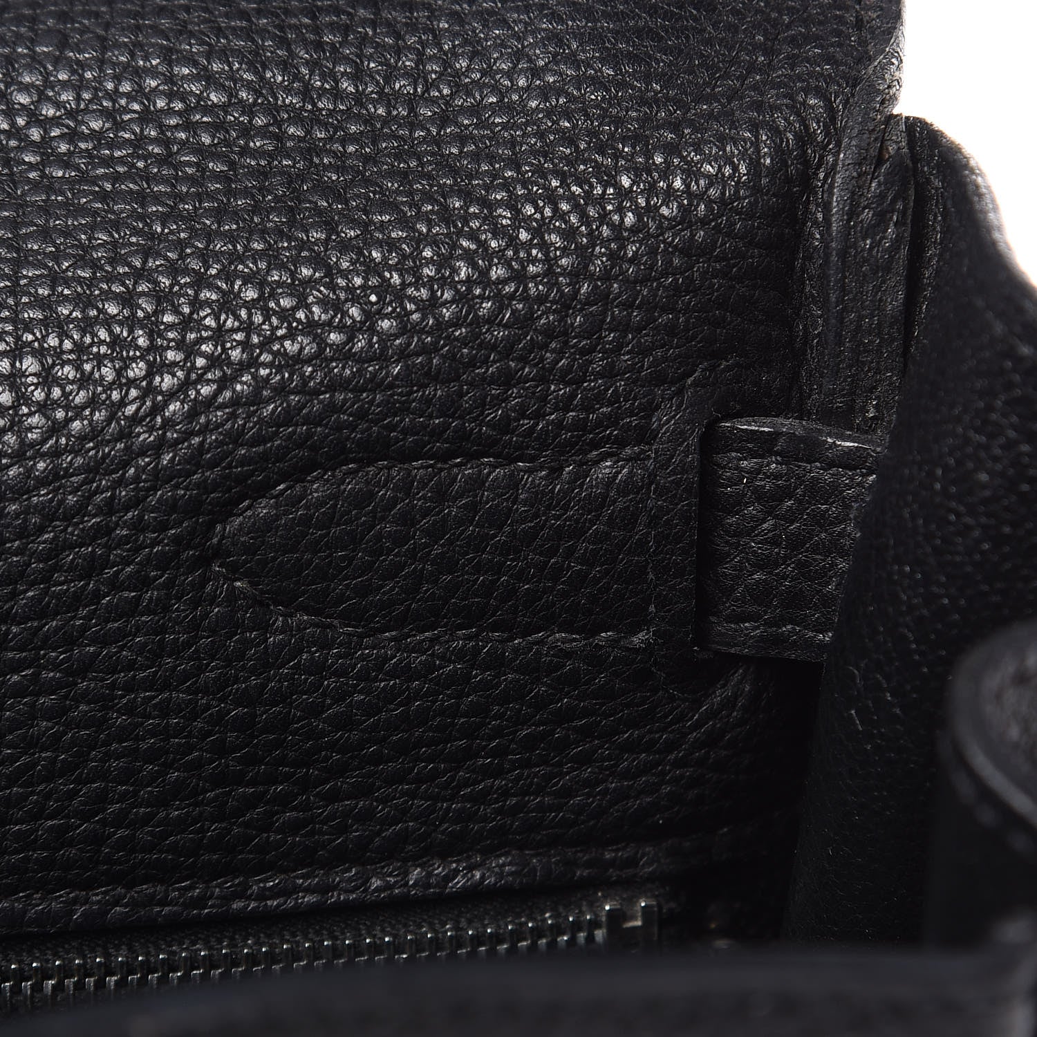 Hermes Togo Kelly Retourne 32 Black 16 of 35