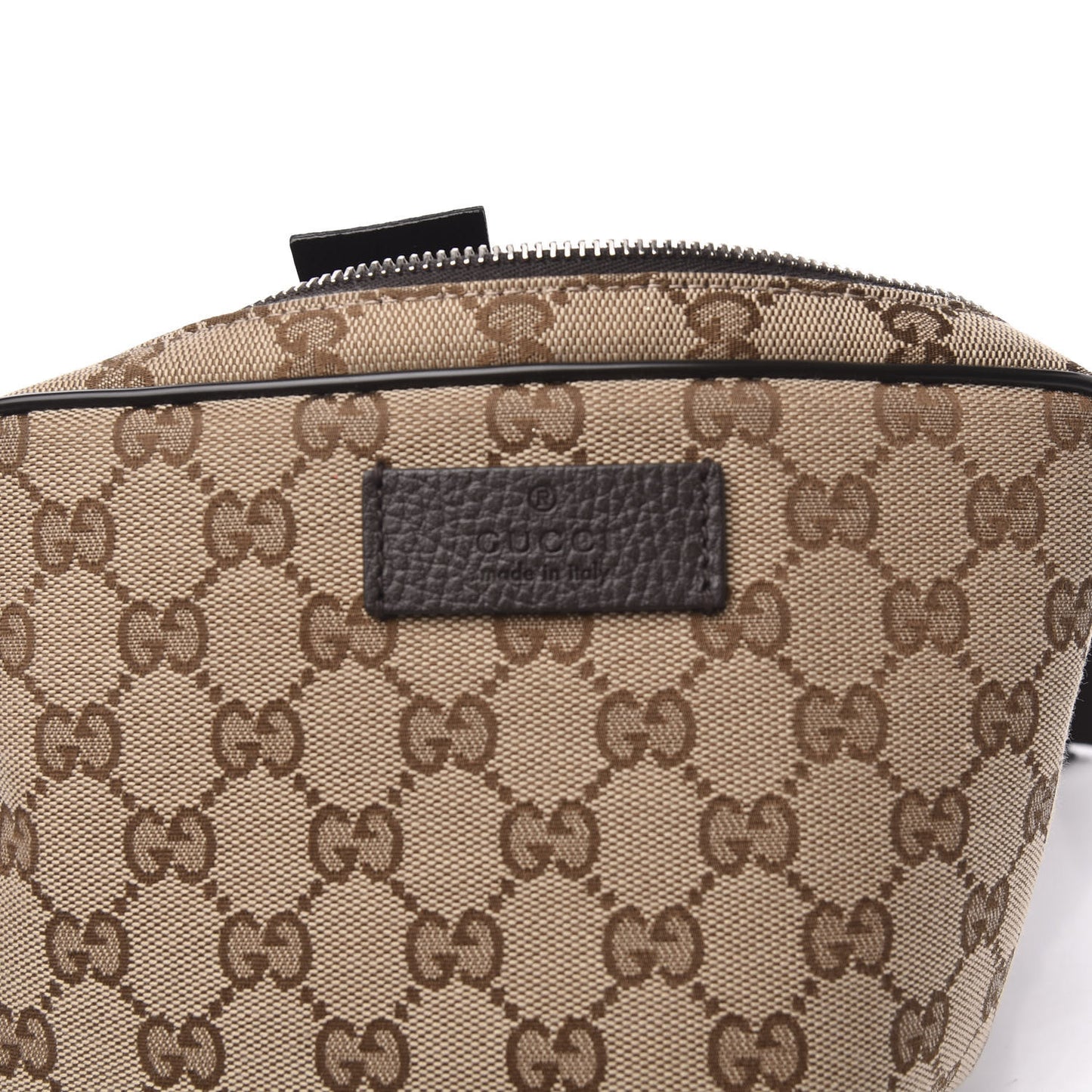 Monogram Belt Bag Dark Brown
