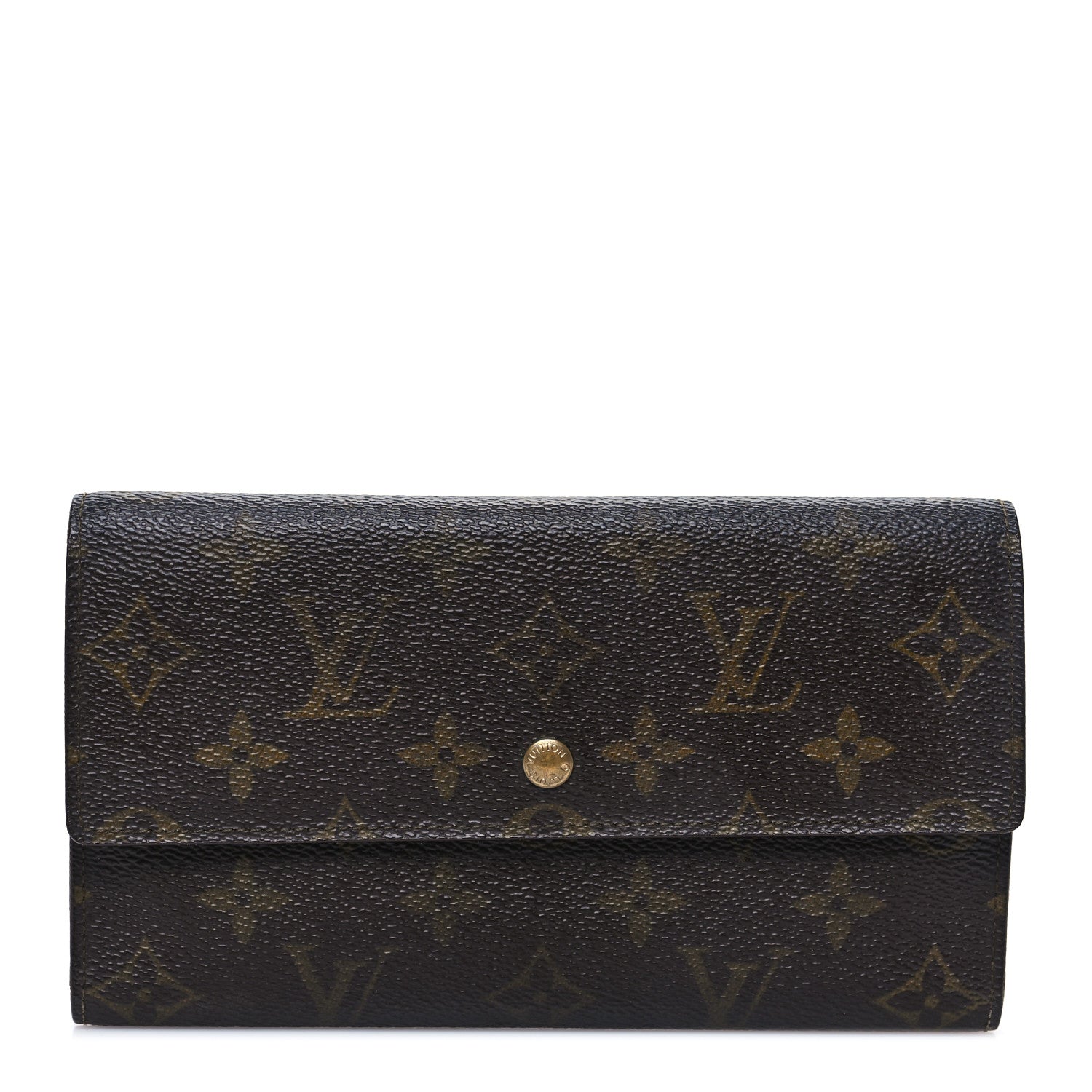 Louis Vuitton Monogram Porte Tresor International Wallet 1 of 9