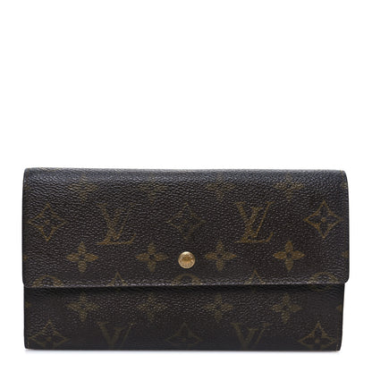 Louis Vuitton Monogram Porte Tresor International Wallet 1 of 9