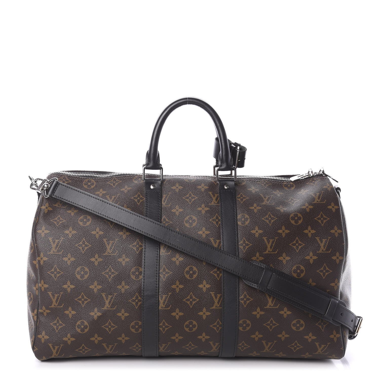 Louis Vuitton Monogram Macassar Keepall Bandouliere 45 1 of 8