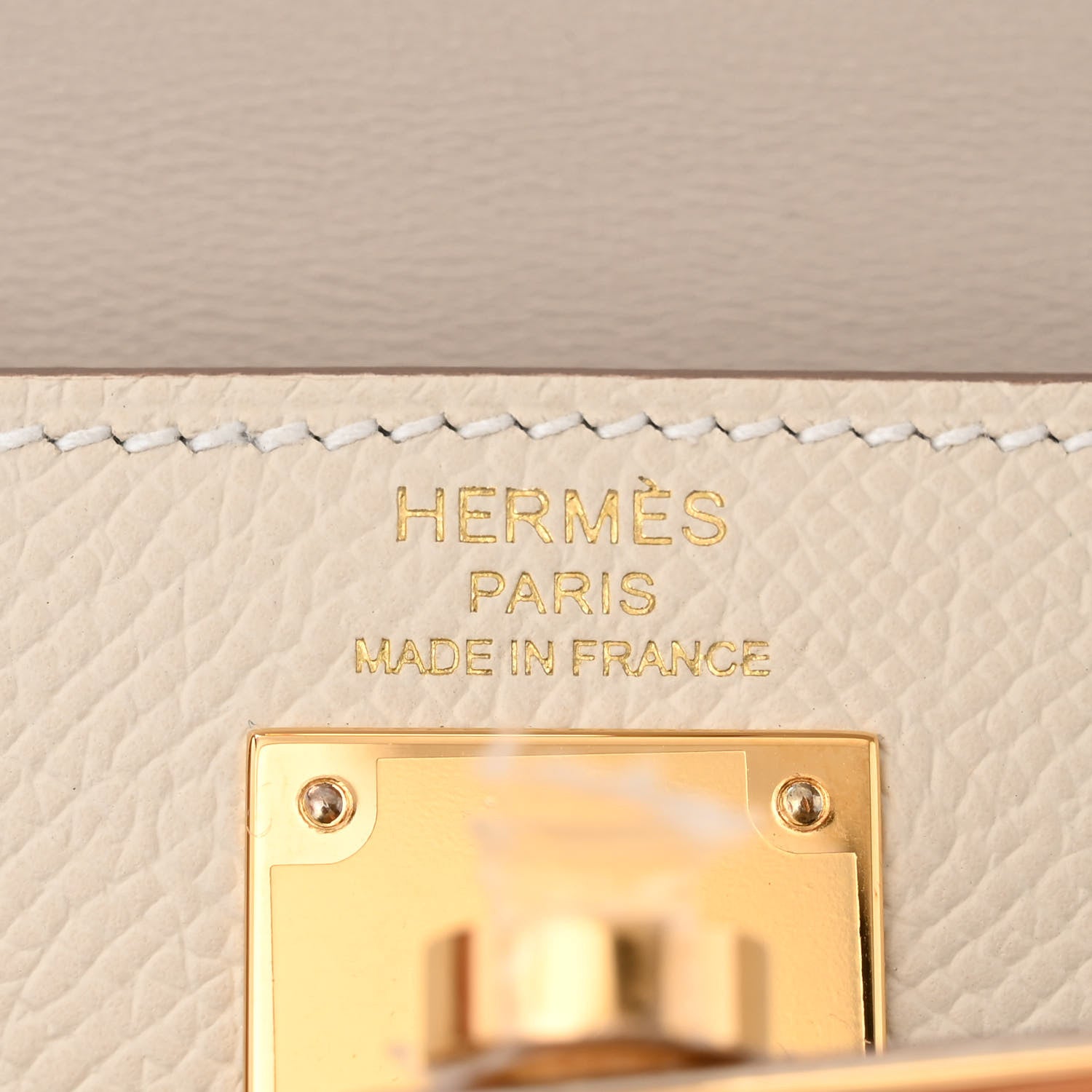 Hermes Madame Calfskin Kelly Elan Craie 6 of 11