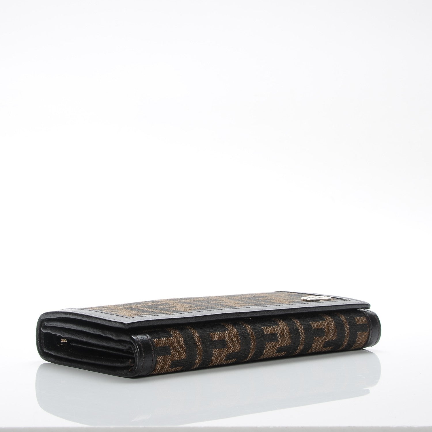 Fendi Zucca Continental Wallet Tobacco 4 of 9