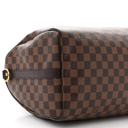 Louis Vuitton Damier Ebene Speedy Bandouliere 35 10 of 12