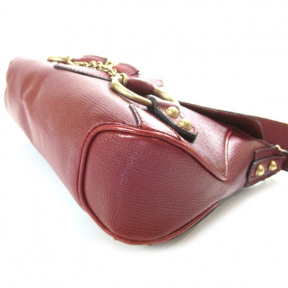 Gucci Leather Horsebit Flap Red 6 of 10