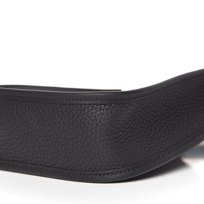 Hermes Taurillon Clemence Evelyne TPM Black 10 of 12