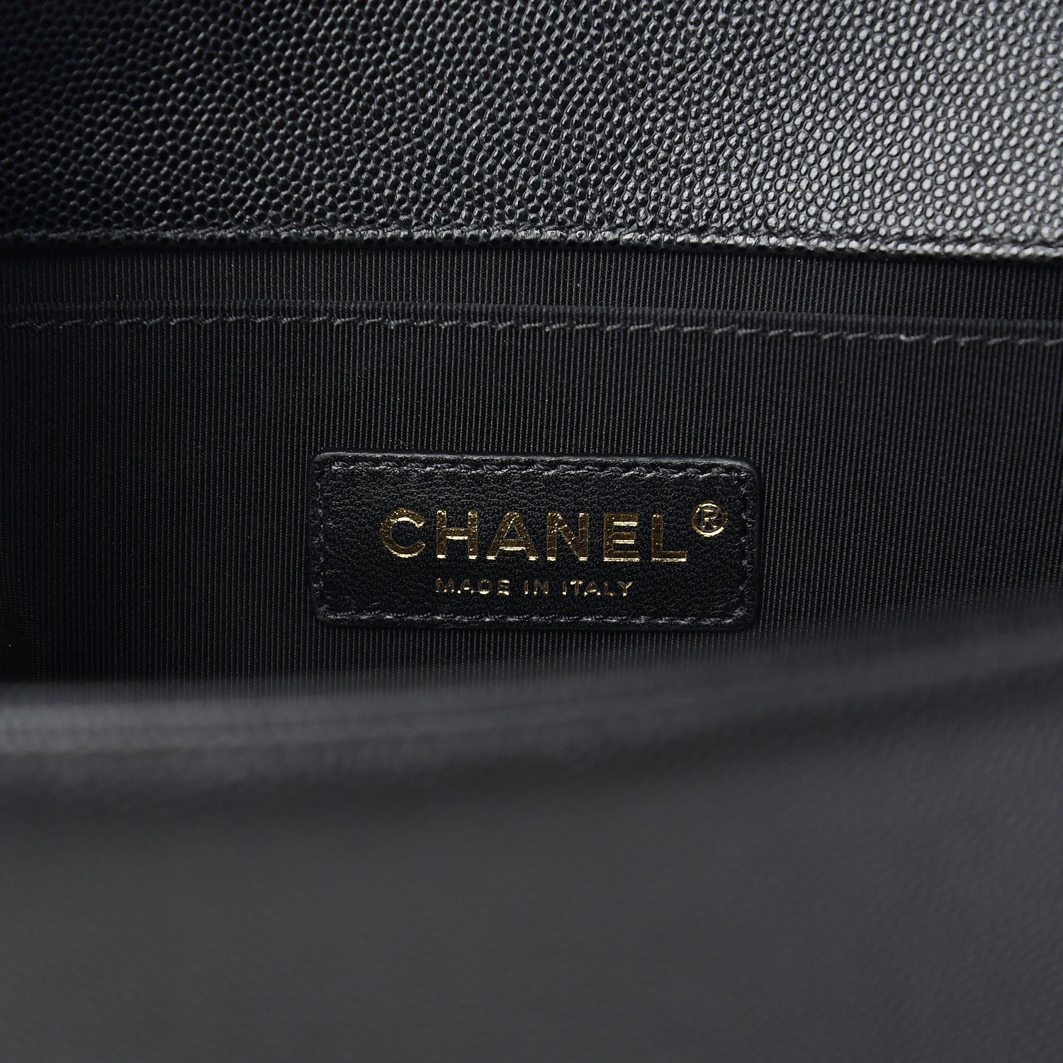 Chanel Caviar Quilted Medium Boy Flap Black 5 of 9