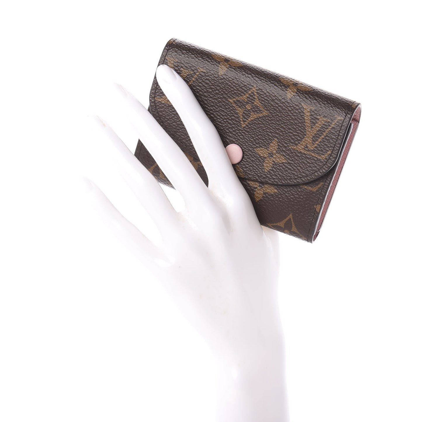 Monogram Rosalie Coin Purse Rose Ballerine