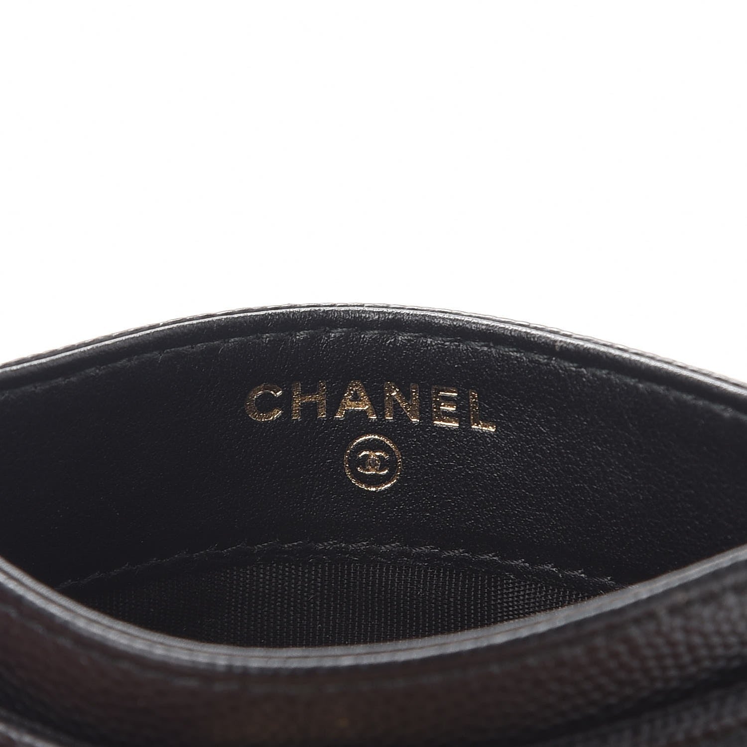 Chanel Caviar Quilted Boy Card Holder Black 6 of 8