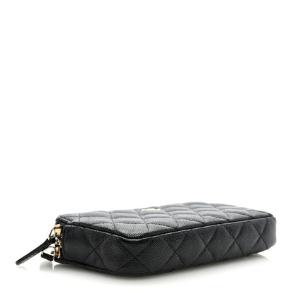 Chanel Caviar Quilted Small Clutch With Chain Black 5 of 12